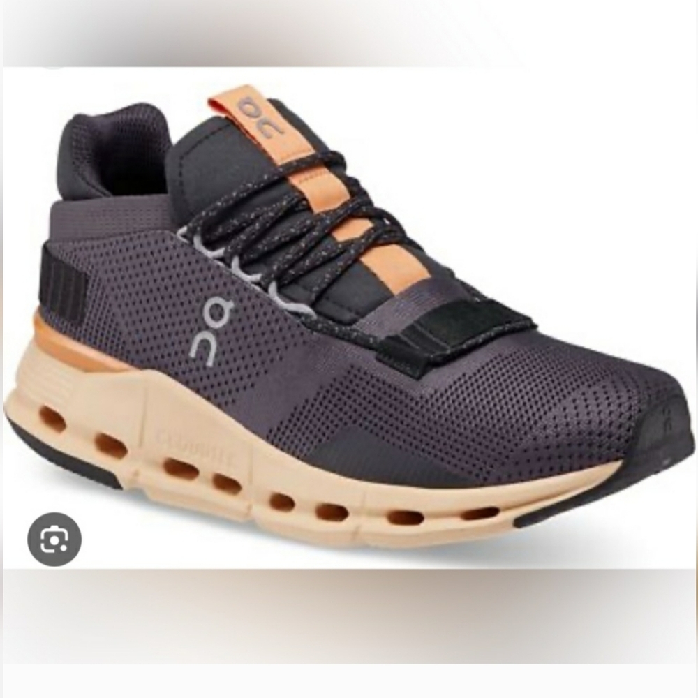 On Running Women's Cloudnova Athletic Shoes - Black and Orange